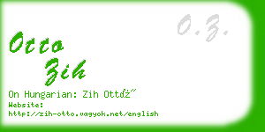 otto zih business card
